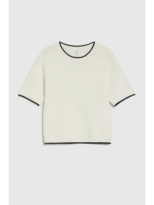 Moodo Дамски суитшърт Moodo - бял цвят