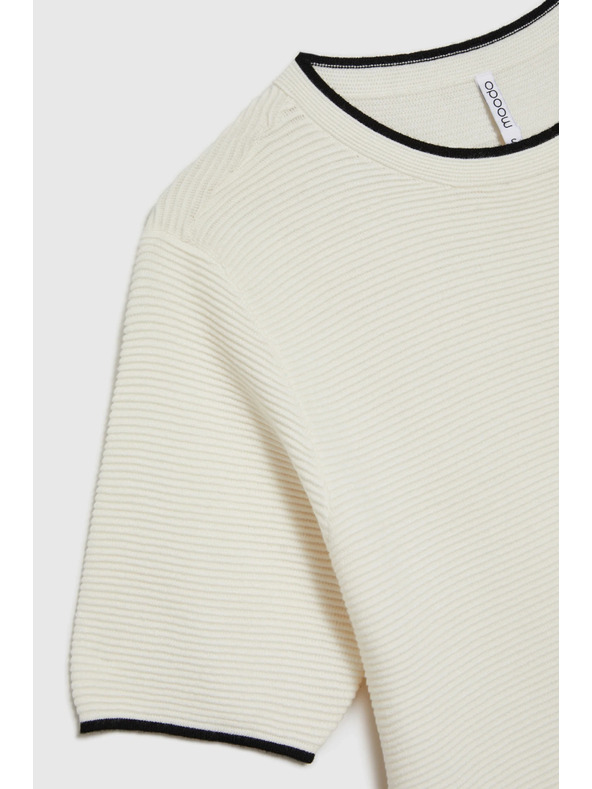 Moodo Дамски суитшърт Moodo - бял цвят