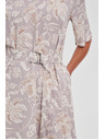 Moodo Дамски щампосани рокли Moodo с колан