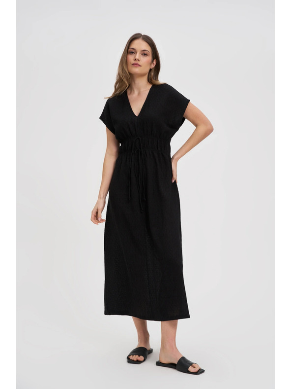 Moodo Дамски рокли Moodo - черни