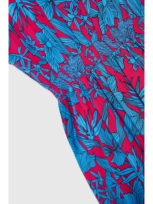 Moodo Дамски рокли Moodo розово-сини