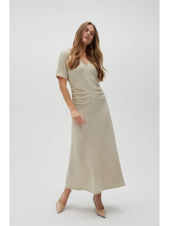 Moodo Дамски рокли Moodo - бежови