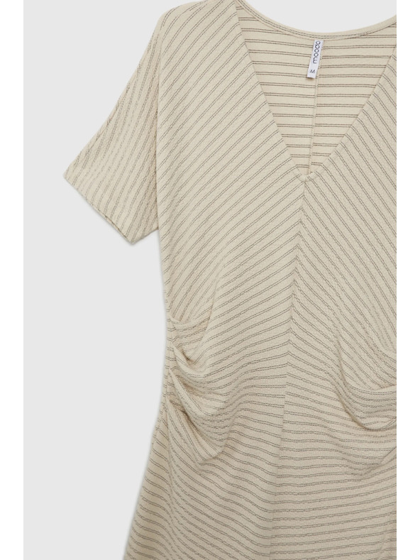 Moodo Дамски рокли Moodo - бежови