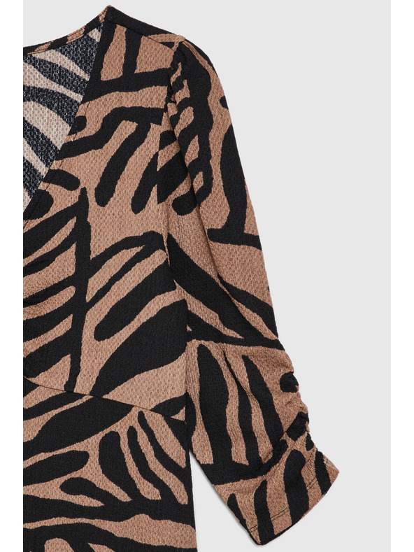 Moodo Дамски рокли Moodo - кафяви