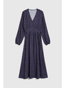 Moodo Дълги сини рокли с дълги ръкави Moodo
