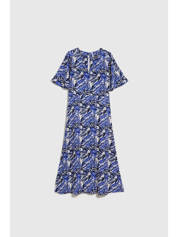 Moodo Дамски рокли Moodo - сини