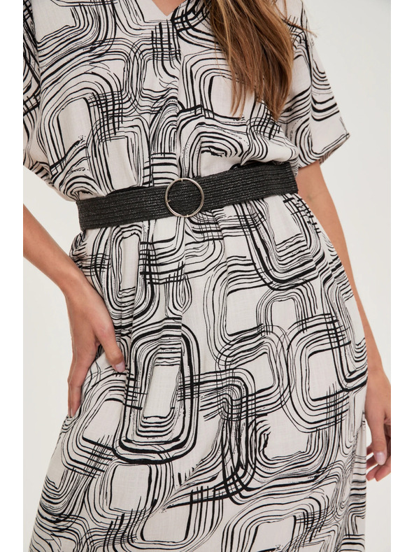 Moodo Дамски рокли Moodo с колан
