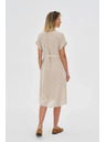 Moodo Дамски ризови рокли Moodo - бежови