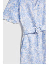 Moodo Дамски рокли Moodo - светло сини
