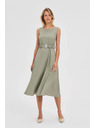 Moodo Дамски рокли Moodo - зелени