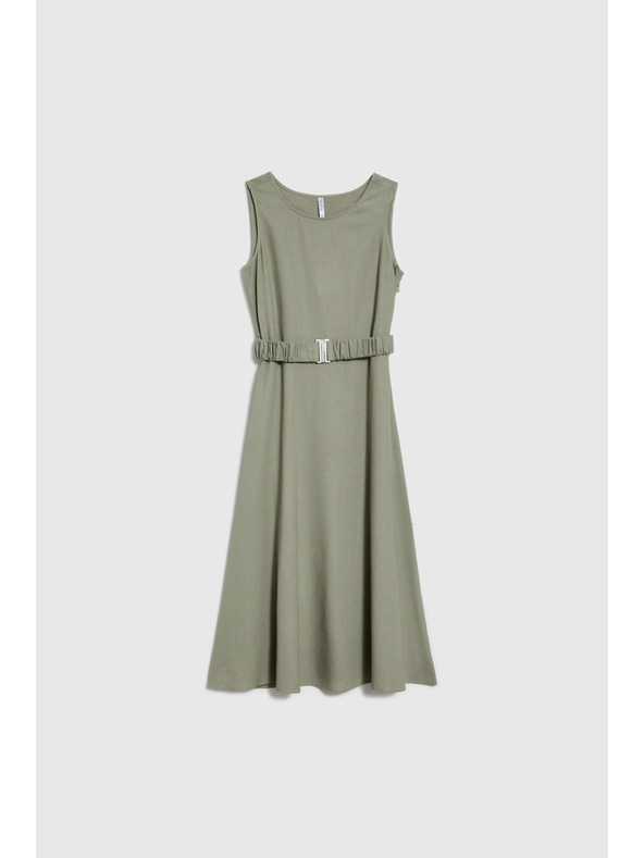 Moodo Дамски рокли Moodo - зелени