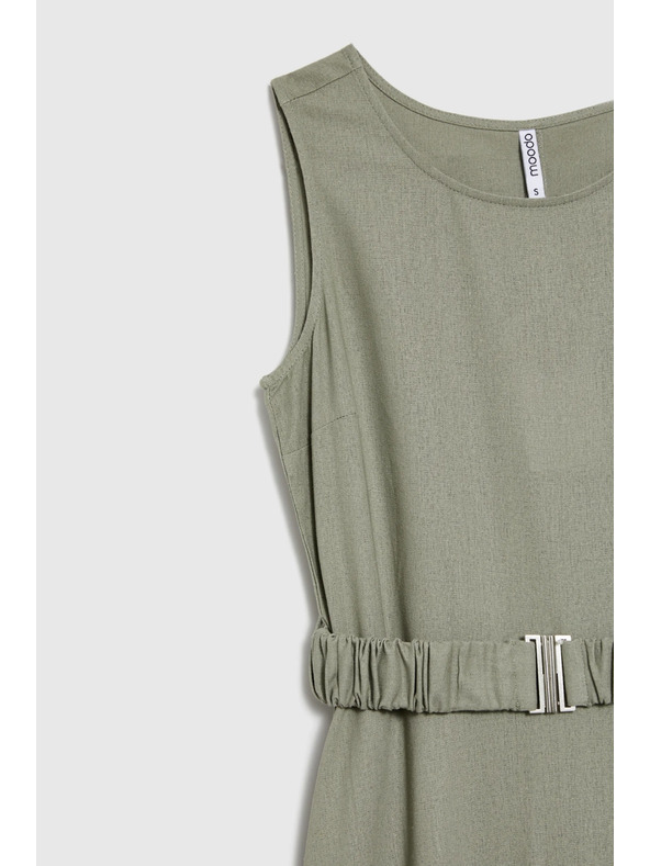 Moodo Дамски рокли Moodo - зелени