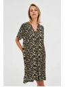 Moodo Дамска свободна щампована рокля Moodo