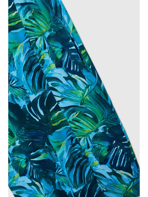 Moodo Дамска рокля Moodo - тюркоазена