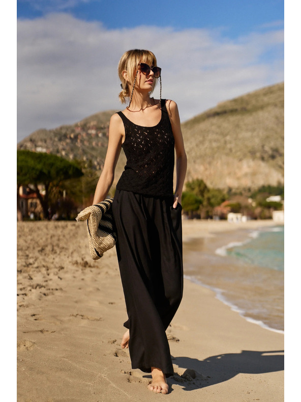 Moodo Дамски прозрачен потник