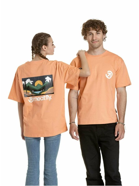 Meatfly Meatfly унисекс тениска Cachuma Coral Mountains