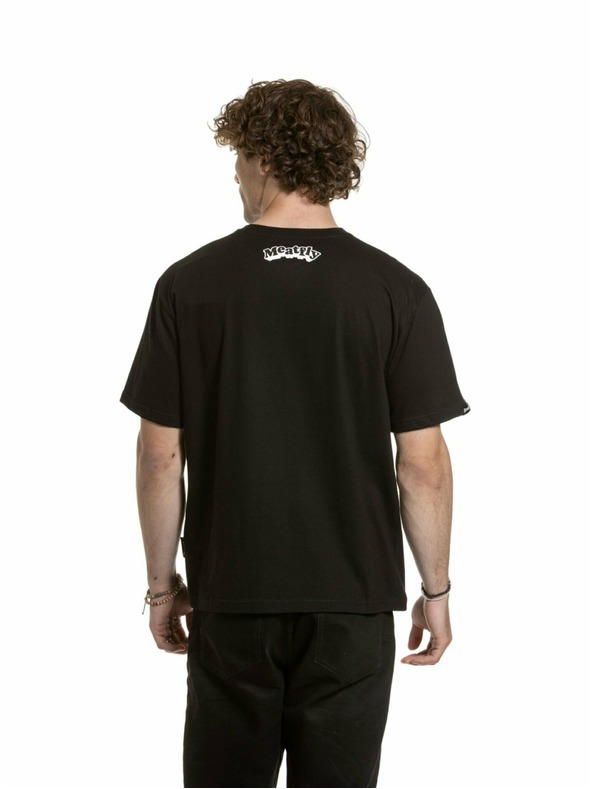 Meatfly Meatfly унисекс тениска Carter 30 Groove Black