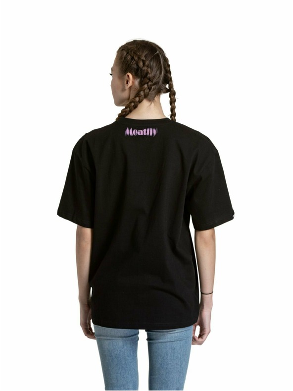 Meatfly Meatfly унисекс тениска Domes Black Blured