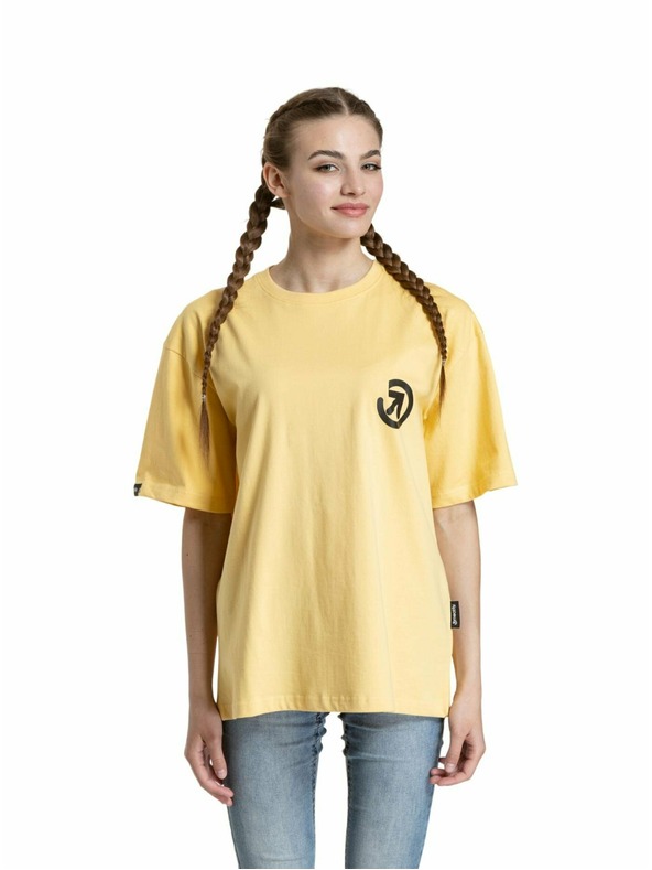 Meatfly Meatfly унисекс тениска Cachuma Cornsilk Mountains