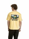 Meatfly Meatfly унисекс тениска Cachuma Cornsilk Mountains