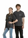 Meatfly Meatfly унисекс тениска Minimal Charcoal Heather | Сива