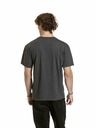 Meatfly Meatfly унисекс тениска Minimal Charcoal Heather | Сива