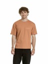 Meatfly Meatfly унисекс тениска Minimal Cork | Кафява