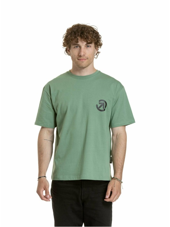 Meatfly Meatfly унисекс тениска Cachuma Hedge Green Mountains