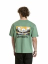 Meatfly Meatfly унисекс тениска Cachuma Hedge Green Mountains