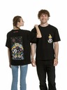 Meatfly Meatfly унисекс тениска Dwarf Black Dwarf