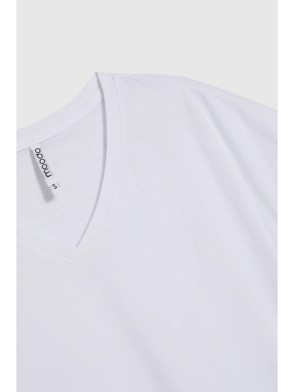 Moodo Дамска basic тениска Moodo – бяла