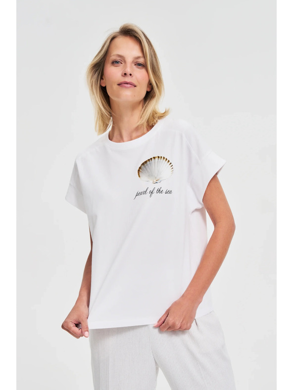 Moodo Дамска тениска с принт