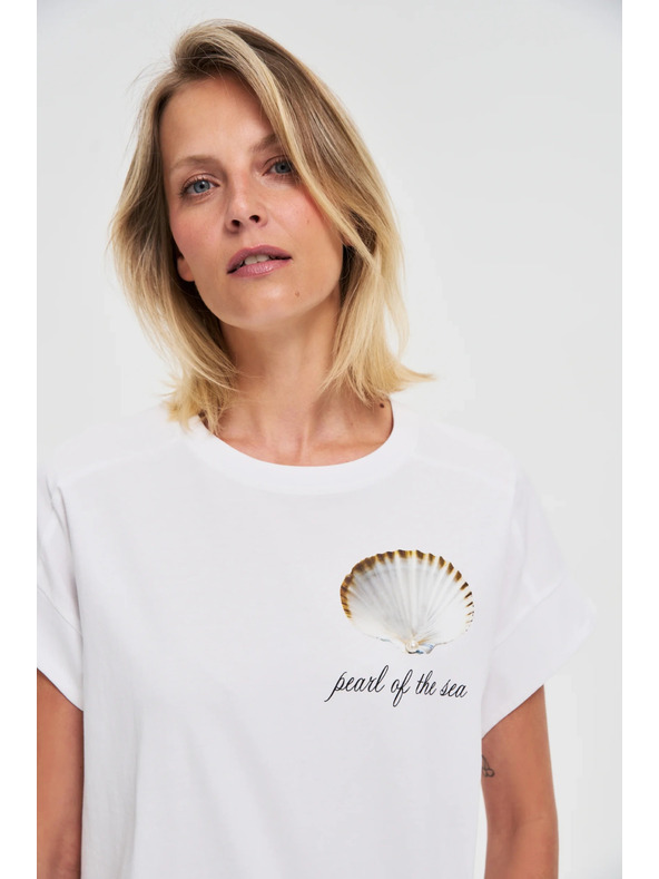 Moodo Дамска тениска с принт