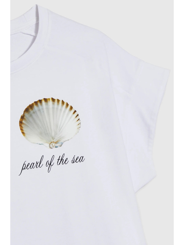 Moodo Дамска тениска с принт