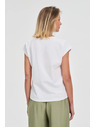 Moodo Дамска тениска Moodo – бяла