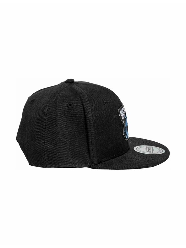 Meatfly Meatfly шапка с равна козирка Alfy Snapback Black Panther | Черна | Размер