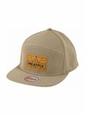 Meatfly Meatfly шапка с равна козирка Yuto 6 Panel Snapback Olive Live | Зелена |