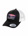 Meatfly Meatfly шапка с равна козирка MF View Trucker Purple Alaska / Black / White | Черна