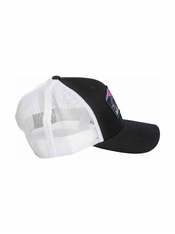 Meatfly Meatfly шапка с равна козирка MF View Trucker Purple Alaska / Black / White | Черна