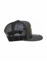 Meatfly Meatfly шапка с равна козирка Thunderbolt Trucker Yellow Alaska / Charcoal | Сива |