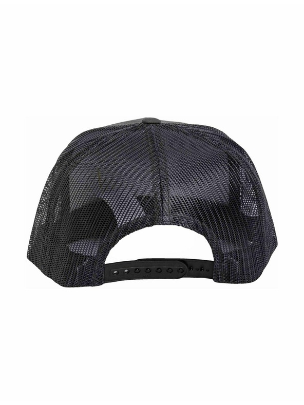 Meatfly Meatfly шапка с равна козирка Thunderbolt Trucker Yellow Alaska / Charcoal | Сива |