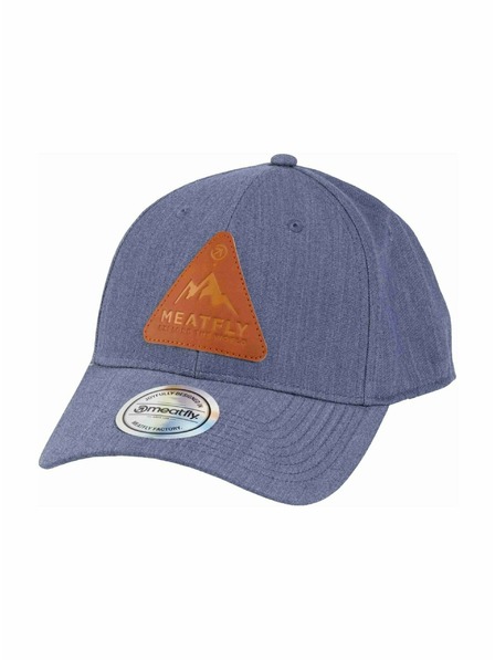 Meatfly Meatfly шапка с равна козирка Ethan Flexfit Blue Peak | Синя |