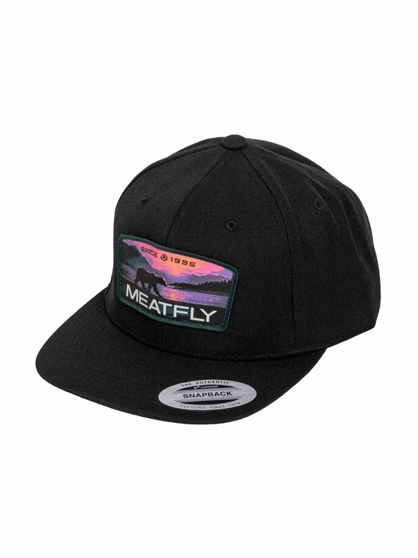 Meatfly Meatfly шапка с равна козирка Hornet Snapback Purple Alaska / Black | Лилава | Размер