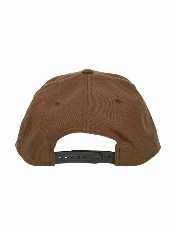 Meatfly Meatfly шапка с равна козирка Hornet Snapback Red Alaska / Tan | Кафява