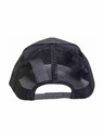 Meatfly Meatfly шапка с равна козирка MF Logo Trucker Black / Grey / Dark Grey | Черна