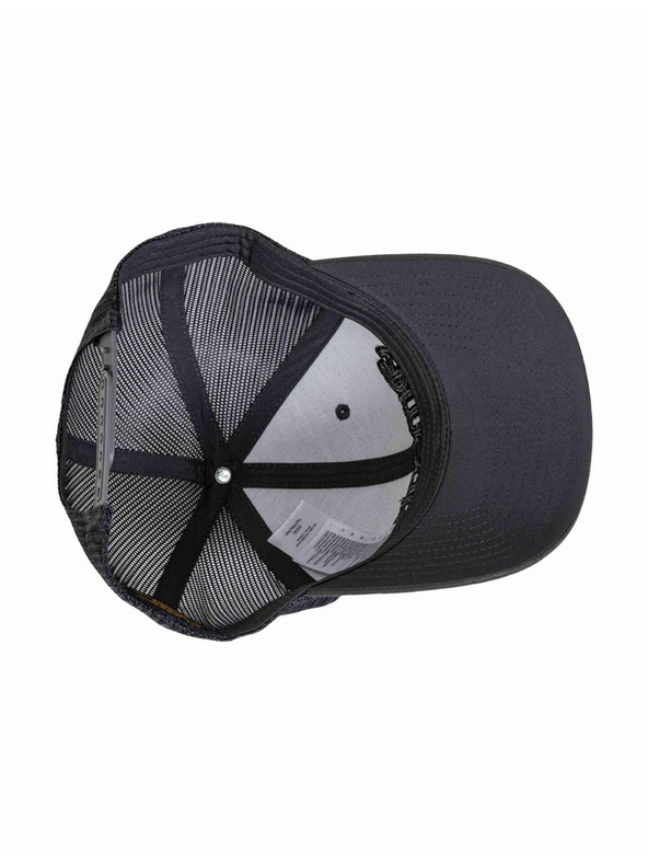 Meatfly Meatfly шапка с равна козирка MF Logo Trucker Black / Grey / Dark Grey | Черна