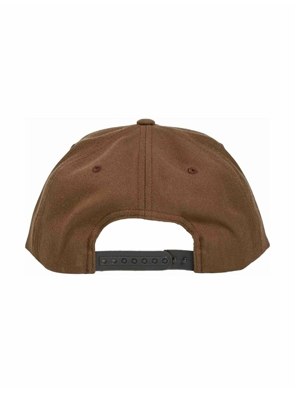 Meatfly Meatfly шапка с равна козирка Hornet Snapback White Round / Tan | Бяла
