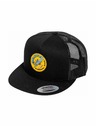 Meatfly Meatfly шапка с равна козирка Thunderbolt Trucker Yellow Eternal / Black | Черна |