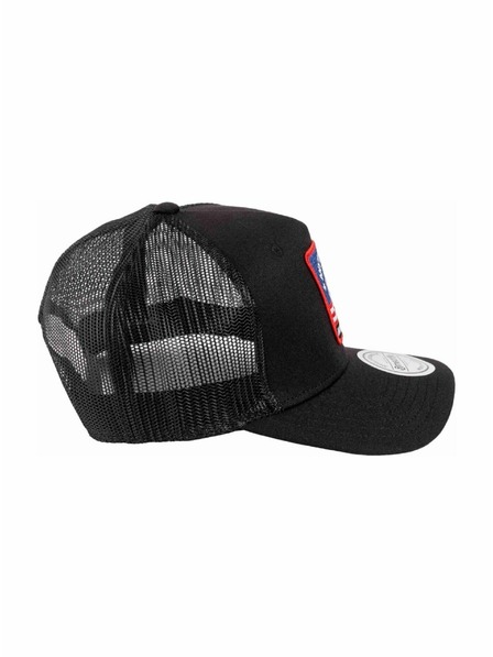 Meatfly Meatfly шапка с козирка Corey Trucker Black Tomcat | Черна |