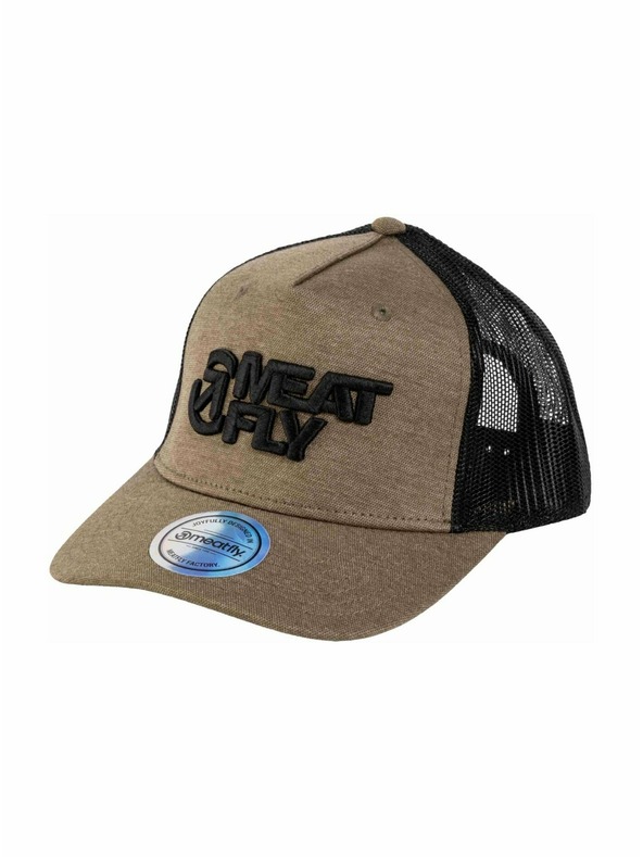 Meatfly Meatfly шапка с козирка Horton Trucker Army / Black Revital